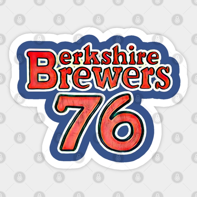 Berkshire Brewers Baseball Sticker by Kitta’s Shop